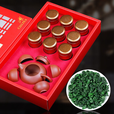 

Anxi Tieguanyin tea gift box gift gift fragrant small canned bulk oolong tea