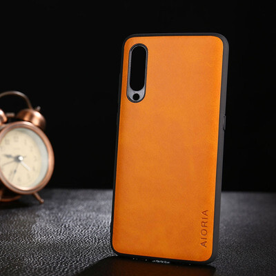 

Case for Xiaomi Mi 9 mi9 se funda Luxury Vintage leather with soft cover for xiaomi mi 9 mi9 se case coque capa Business hoesje