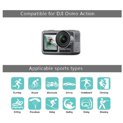 

STARTRC Expansion Kit Camera Mount Carry Case Suction Cup for DJI OSMO Action Camera