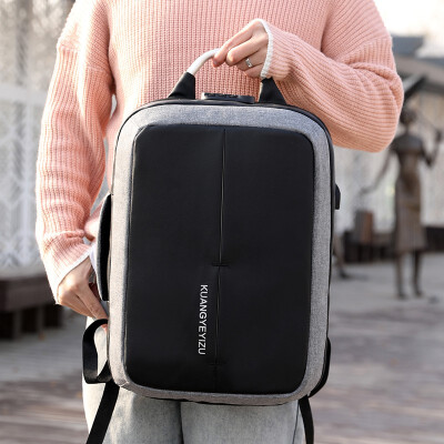 

2019 New Anti-thief Fashion Men Backpack Multifunctional Waterproof 156 inch Laptop Bag Man USB Charging Travel Bag