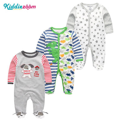 

3PCSLot Childlike novel 0-12M Cotton Baby Rompers Newborn Baby Boys Clothes Bodysuits Baby Girls Clothes Babywear Clothing Sets