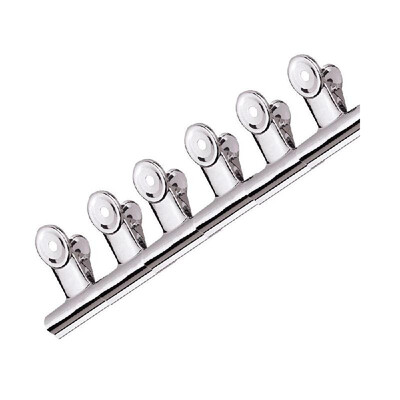 

6pcs Curvature Clips Curve Nail Pinching Tool Stainless Steel Acrylic Nail Pincher Clips Silvery