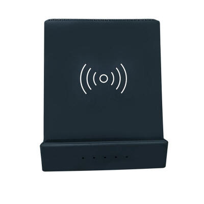 

Portable Bluetooth Speaker With Wireless Charger Fast Wireless Charging Docking Station Stand