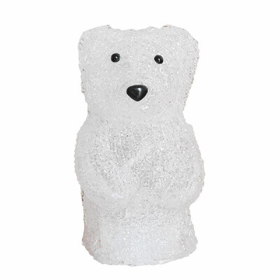 

LED Light Bear Shape Crystal Night Light Lamp Home Ornament