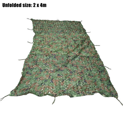 

2M x 4M Woodland Military Army Hunting Camping Tent Car Cover Camouflage Net Netting