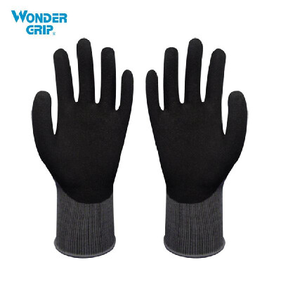 

Wonder Grip Garden Safety Glove Nylon With Nitrile Sandy Coated Work Glove Abrasion-proof Universal Working Gloves