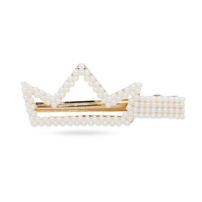 

Korean Pearl Hair Clip for Women Elegant Barrette Hairpin Hair Styling Gift