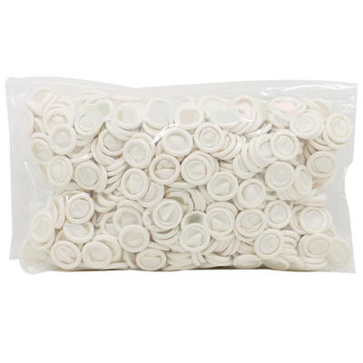

200pcsbag Disposable Nail Art Finger Cots Latex Fingertip Protective Cover
