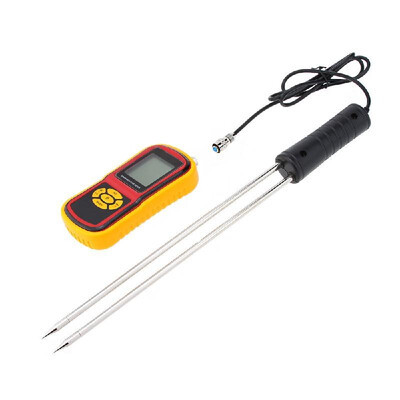 

GM640 Portable Digital Grain Moisture Meter with Measuring Probe LCD Display Tester for Corn Wheat Rice Bean Wheat Hygrometer