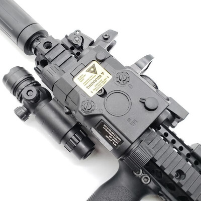 

PEQ-15 Functional Universal Nylon Outdoor Sport Plaything Parts Infrared Ray Switch Battery Case Holder Box