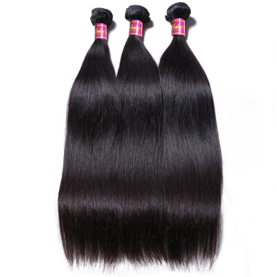 

UNice Hair Brazilian Human Virgin Hair Straight 3 Bundles Free Shipping