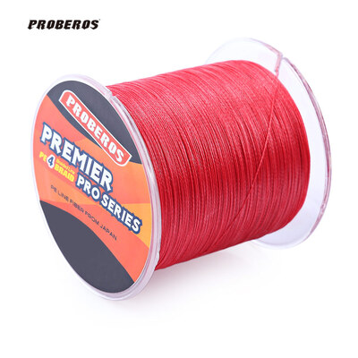 

PROBEROS 500M PE Monofilament Fishing Line Strong 4 Strands Braided Wire
