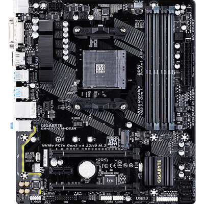 

GIGABYTE AX370M-DS3H motherboard AMD X370Socket AM4