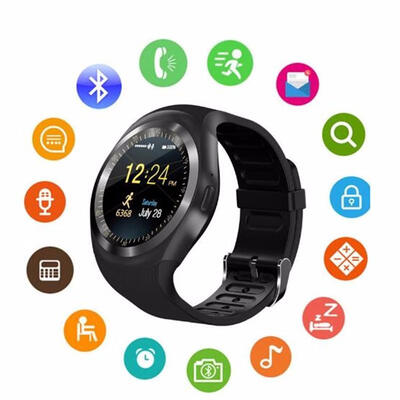 

Bluetooth Y1 Smart Watch Relogio Android Smart Watch with Phone Call Function