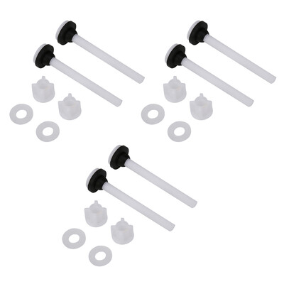 

Greensen 3 Pair Two-piece Toilet Water Tank Screw Set Fixings Fitting Accessory Repairing Tools