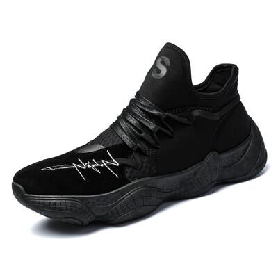

Breathable mens shoes thick-soled shoes bf Harajuku wild casual sports shoes mens retro running tide shoes ins old shoes