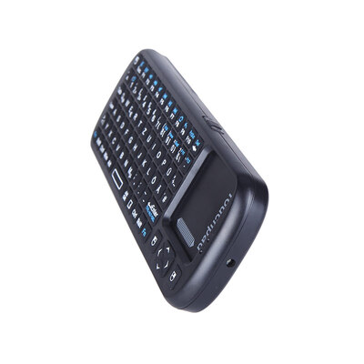 

German Version Mini iPazzport 24G Wireless Keyboard Mouse Touchpad Handheld with LED Light