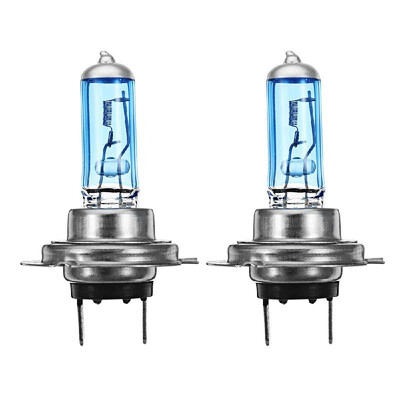 

2PCS 12V 100W 6000K White Halogen Lamp Car Auto Headlight