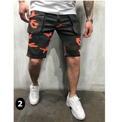

Mens Army Cargo Shorts Work Camping Fishing Camouflage Outdoor Pants Trousers