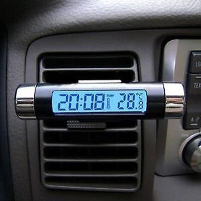 

Car LCD Clip-on Digital Backlight Automotive Thermometer Clock Calendar Hot Sale