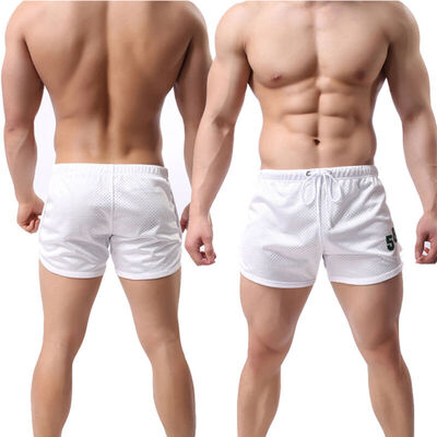 

Mens Summer Breathable Shorts Gym Sports Running Sleep Casual Short Pants