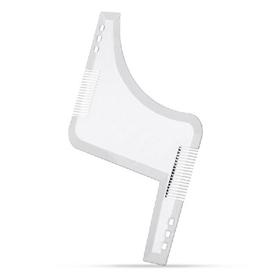 

Beard Guide Shaper Double-edged Beard Shaping Tool for Beard Styling Shaping Works with any Beard Razor Electric Trimmers or Clipp