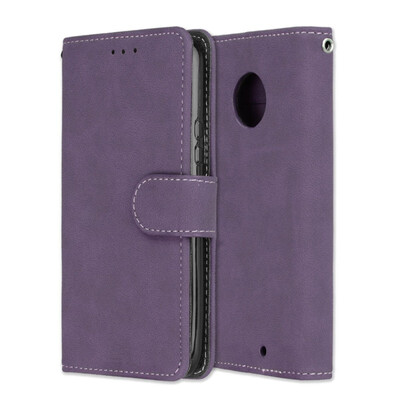 

MOONCASE Motorola Moto X4 Vintage Scrub 3 Card Case - Purple