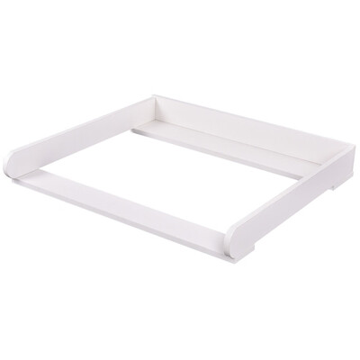 

31" Changing Table Top Dresser Infant Baby Nursery Diaper Station Kit-White