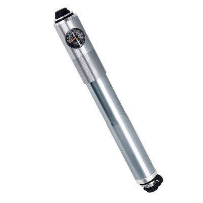 

Deemount Aluminum Alloy Mini Bicycle Pump with Pressure Gauge