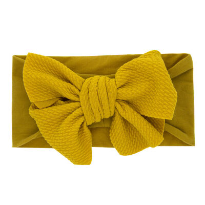 

Lovely Infant Girl Kid Baby Bow Hairband Headband Stretch Turban Knot Head Wrap