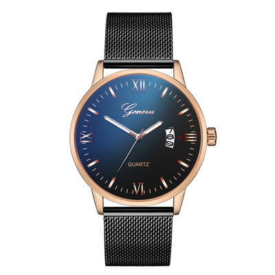 

Gobestart Luxury Watches Quartz Watch Stainless Steel Dial Casual Bracele Watch