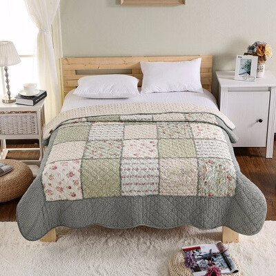 

Summer 100 Cotton Patchwork Quilt 1 piece Twin Size Student Quilts Sofa Blanket Bed Cover Sheet Kids Bedding Coverlets