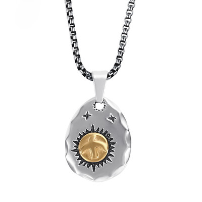 

Stainless Steel Cross Necklace For Men Woman Punk Cute Vintage Rock Hiphop LP0034