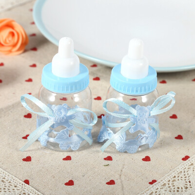 

12Pcs Candy Chocolate Bottles Box For Girl Boy Baby Shower Party Favors Gifts Decorations Candy Bottle Candy Box