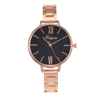 

RM Women Alloy Steel Belt Casual Watch Geneva Simple Steel Belt Watch