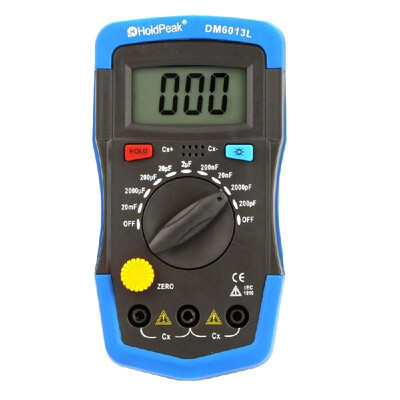 

KKmoon DM6013L Handheld Digital Capacitance Meter Capacitor w LCD Backlight