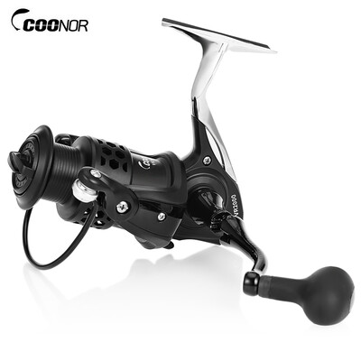 

COONOR 11 1BB Spinning Fishing Reel with Foldable CNC Handle Metal Foot Base
