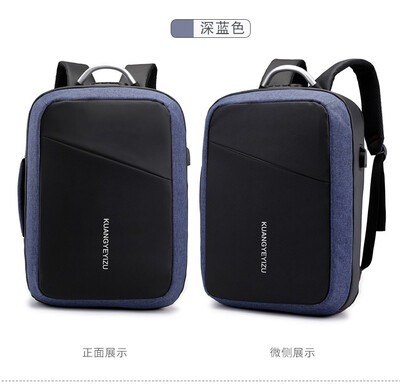 

2019 New Anti-thief Fashion Men Backpack Multifunctional Waterproof 156 inch Laptop Bag Man USB Charging Travel Bag