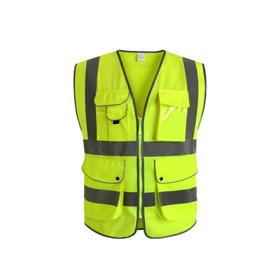 

Reflective Vest Workwear High Visibility Day Night Running Cycling Warning Sports Clothing Safety Vest for Kids Women Men