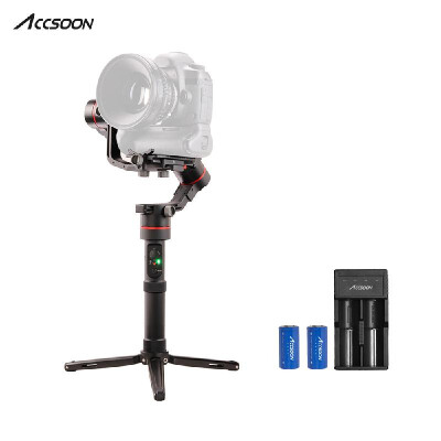 

ACCSOON A1- professional 3-Axis Camera Gimbal Handheld DSLR Stabilizer with Tripod for Mirrorless Camera for Sony ILCEPanasonic