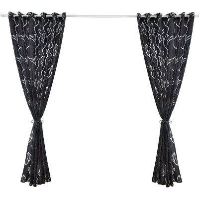 

Curtains Semi-shading Sliding Patio Door Curtain for Living Room Window Patio Door 79"X40" 1 Panel