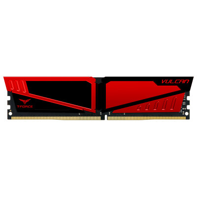 

Team 10 Vulcan Series DDR4 2666 8G Desktop Memory Red