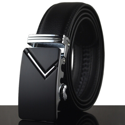 

xsby Mens Belt Buckle Automatic Buckle Business Belt Casual Pants Belt