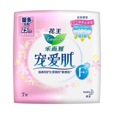 

Kao Le ya laurier pets muscle silk thin cotton volume multi-day sanitary napkin 25cm7