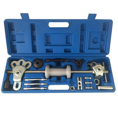 

Ktaxon 1 x 9-way Slide Hammer Puller Set 58"-18 Thread 2 or 3 Jaw InternalExternal