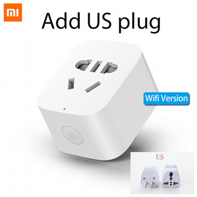 

2019 New Arrive Xiaomi Mijia WiFi Mi Smart Socket Plug WiFi Version Wireless Remote Socket Adaptor Power on&off with phone