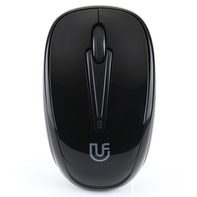 

Founder uFound R50 wireless mouse office mouse USB interface ergonomic mouse notebook mouse mirror black self-support 1000DPI