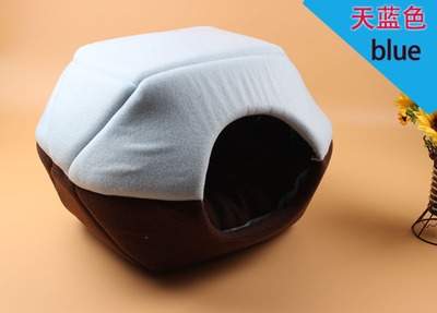 

Pet nest Mongolia bag dog house cat house Dual purpose summer mat dog house folding indoo