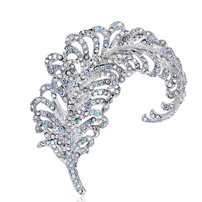 

Fashion Korean Edition full of drill crystal Brooches Noble breast Diamond pin with flower accessories