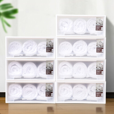 

Citylong 4 layer transparent visual storage cabinet green plastic storage cabinet drawer type stackable storage box household f